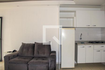 Sala de apartamento para alugar com 1 quarto, 38m² em Indianópolis, São Paulo