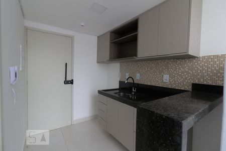 Cozinha de apartamento para alugar com 1 quarto, 41m² em Barra Funda, São Paulo