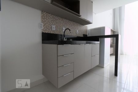 Cozinha de apartamento para alugar com 1 quarto, 41m² em Barra Funda, São Paulo