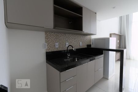 Cozinha de apartamento para alugar com 1 quarto, 41m² em Barra Funda, São Paulo