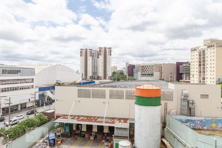 Vista da Sacada de apartamento para alugar com 1 quarto, 35m² em Barra Funda, São Paulo