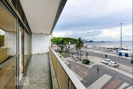 Varanda  de apartamento à venda com 4 quartos, 345m² em Copacabana, Rio de Janeiro