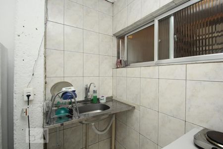 Sala/Cozinha de apartamento à venda com 1 quarto, 30m² em Centro, Rio de Janeiro