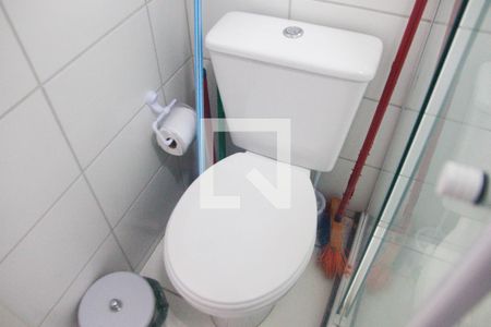 Detalhe banheiro de apartamento à venda com 1 quarto, 25m² em Vila Buarque, São Paulo
