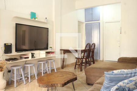 Sala de apartamento para alugar com 3 quartos, 100m² em Centro, São Vicente