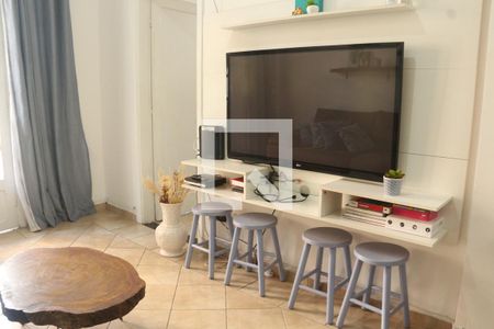Sala de apartamento para alugar com 3 quartos, 100m² em Centro, São Vicente