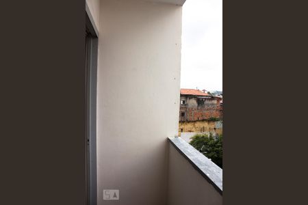 Varanda da Sala de apartamento para alugar com 2 quartos, 60m² em Vila Carmosina, São Paulo