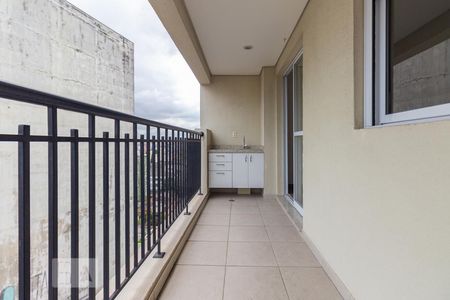 Varanda de apartamento à venda com 1 quarto, 41m² em Centro, São Paulo