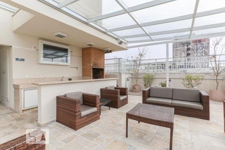 Studio à venda com 26m², 1 quarto e sem vagaChurrasqueira