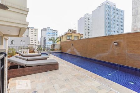 Studio à venda com 26m², 1 quarto e sem vagaPiscina