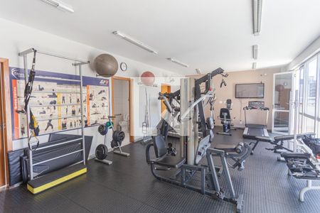 Apartamento para alugar com 37m², 1 quarto e 1 vaga Apartamento para alugar com 37m², 1 quarto e 1 vagaAcademia