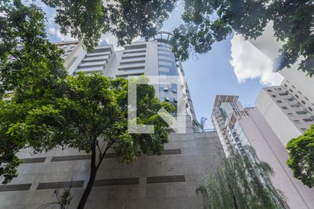 Fachada de apartamento para alugar com 1 quarto, 37m² em Lourdes, Belo Horizonte