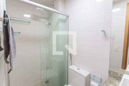 Banheiro Social de apartamento para alugar com 1 quarto, 37m² em Lourdes, Belo Horizonte