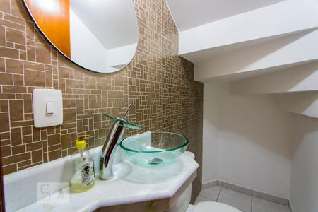 Lavabo de casa à venda com 3 quartos, 109m² em Jardim Las Vegas, Santo André