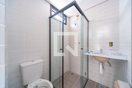 Banheiro  de apartamento para alugar com 2 quartos, 37m² em Vila Valparaíso, Santo André