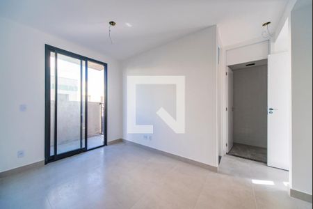 Sala de apartamento para alugar com 2 quartos, 37m² em Vila Valparaíso, Santo André