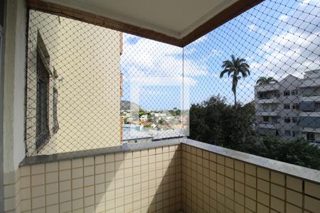 Varanda da sala de apartamento para alugar com 3 quartos, 150m² em Freguesia de Jacarepaguá, Rio de Janeiro