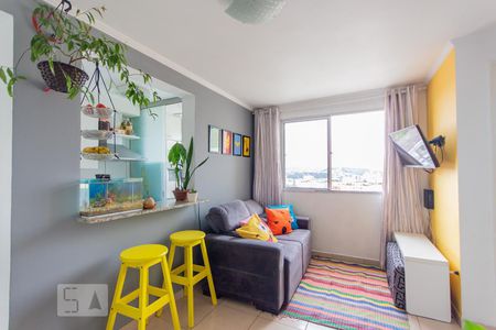Sala de apartamento à venda com 2 quartos, 45m² em Parque São Vicente, Mauá