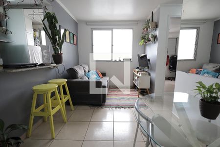 Sala de apartamento à venda com 2 quartos, 45m² em Parque São Vicente, Mauá