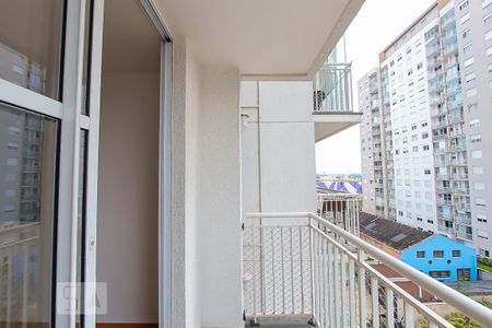 Sacada da Sala de apartamento para alugar com 1 quarto, 49m² em Vila Maria Baixa, São Paulo