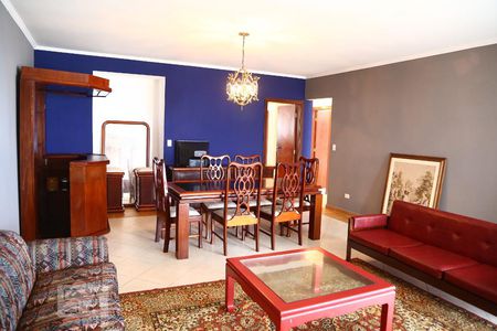 Sala de apartamento para alugar com 3 quartos, 174m² em Vila Tupi, Praia Grande