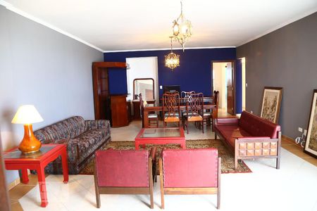 Sala de apartamento para alugar com 3 quartos, 174m² em Vila Tupi, Praia Grande