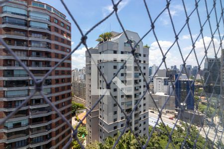 Vista da Sala de apartamento para alugar com 3 quartos, 100m² em Vila Nova Conceição, São Paulo