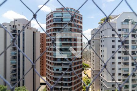 Vista da Sala de apartamento para alugar com 3 quartos, 100m² em Vila Nova Conceição, São Paulo