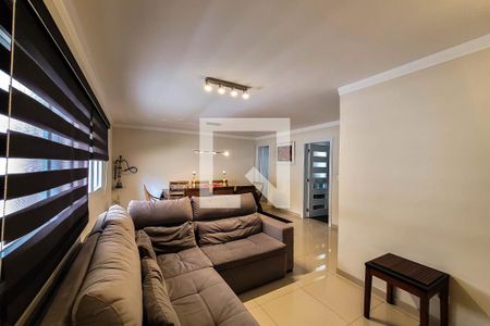 Sala de Estar de casa de condomínio à venda com 3 quartos, 157m² em Vila Santo Estéfano, São Paulo