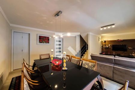 Sala de Jantar de casa de condomínio à venda com 3 quartos, 157m² em Vila Santo Estéfano, São Paulo