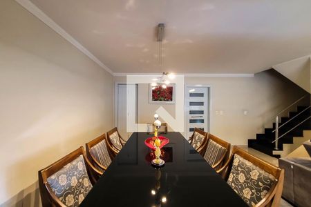 Sala de Jantar de casa de condomínio à venda com 3 quartos, 157m² em Vila Santo Estéfano, São Paulo