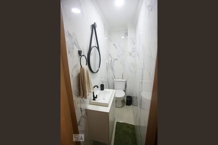 Lavabo de casa de condomínio à venda com 3 quartos, 90m² em Curicica, Rio de Janeiro