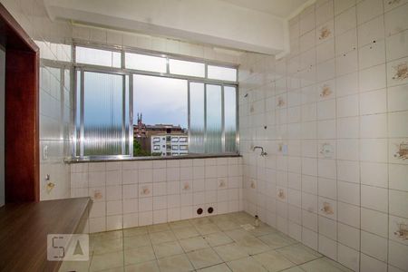 Cozinha e Área de Serviço de apartamento à venda com 1 quarto, 56m² em Azenha, Porto Alegre