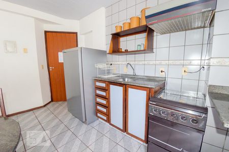 Cozinha de apartamento para alugar com 1 quarto, 40m² em Cachoeira do Bom Jesus, Florianópolis
