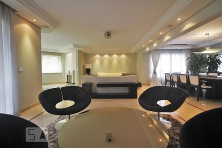 Sala de apartamento para alugar com 4 quartos, 370m² em Paraíso do Morumbi, São Paulo