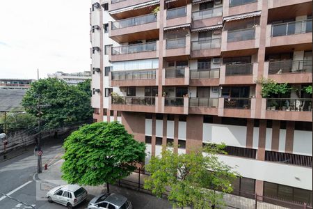 Vista da Sala de apartamento para alugar com 1 quarto, 30m² em Tijuca, Rio de Janeiro