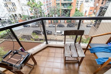 Varanda de apartamento à venda com 2 quartos, 87m² em Jardim Paulista, São Paulo