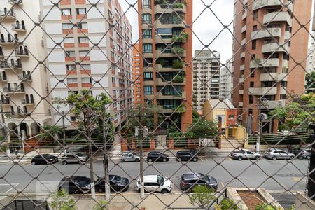 Varanda - vista de apartamento à venda com 2 quartos, 87m² em Jardim Paulista, São Paulo