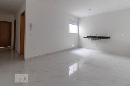 Sala / Cozinha de apartamento à venda com 2 quartos, 50m² em Vila Leonor, São Paulo