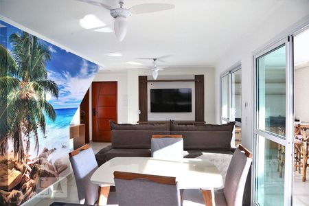 Sala de apartamento para alugar com 2 quartos, 103m² em Caiçara, Praia Grande