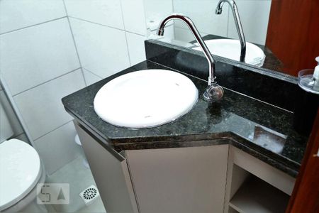Apartamento para alugar com 103m², 2 quartos e 3 vagasBanheiro da Suíte 1