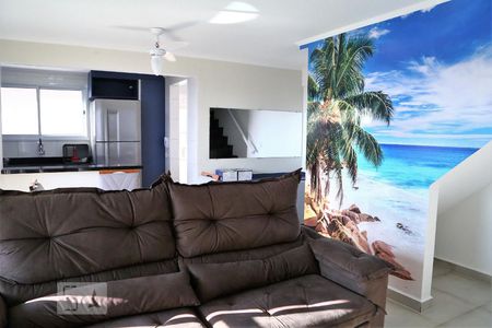 Sala de apartamento para alugar com 2 quartos, 103m² em Caiçara, Praia Grande