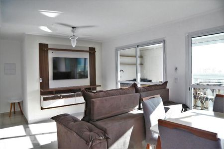 Sala de apartamento para alugar com 2 quartos, 103m² em Caiçara, Praia Grande