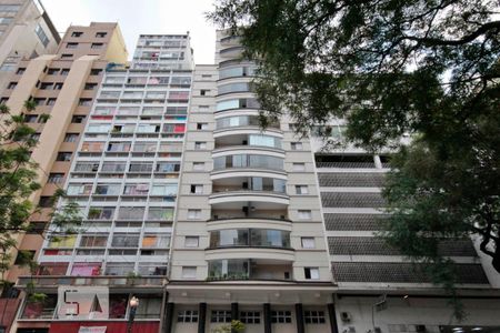 Fachada do Prédio de kitnet/studio para alugar com 1 quarto, 26m² em República, São Paulo