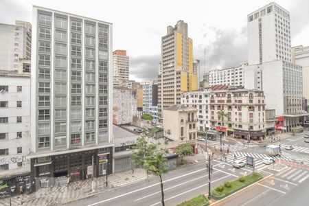 Vista do Studio de kitnet/studio para alugar com 1 quarto, 26m² em República, São Paulo