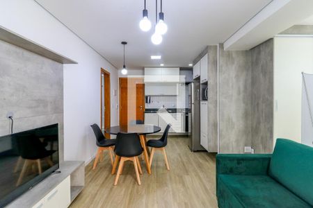 Sala de apartamento para alugar com 1 quarto, 47m² em Santo Amaro, São Paulo