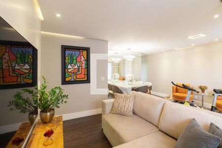 Sala de apartamento à venda com 3 quartos, 95m² em Jardim Adhemar de Barros, São Paulo