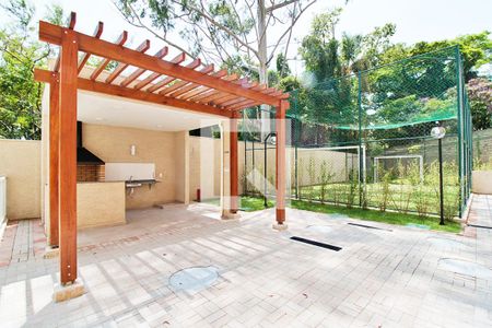 Área comum - Churrasqueira 2 de apartamento para alugar com 1 quarto, 24m² em Panamby, São Paulo