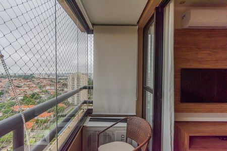 Varanda da Sala de apartamento à venda com 3 quartos, 77m² em Parque Prado, Campinas
