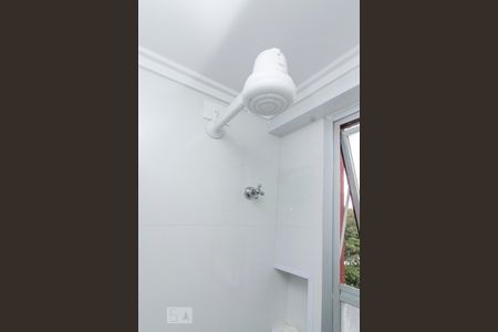 Apartamento à venda com 40m², 1 quarto e 1 vaga Apartamento à venda com 40m², 1 quarto e 1 vagaDetalhe Banheiro Corredor